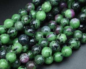 Cuentas redondas de jaspe verde natural, cuentas sueltas de piedras preciosas lisas para pulsera, collar, fabricación de joyería DIY, venta al por mayor - Product Image 5