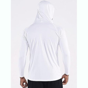 Quick Dry Breathable <b>Waterproof</b> Long Sleeve Casual Fishing Hoodies Heat-Transfer Printing UPF 50 Custom OEM Service Sale Low MOQ - Product Image 6