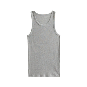 T-shirt sans manches en maille gaufrée à dégradé de couleurs 2025, style streetwear, vintage, lavé, débardeur pour homme et femme, service OEM - Product Image 6