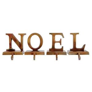 Joy - Juego de 3 Soportes Metálicos para Calcetines de Navidad con Letras, Accesorios de Mesa, Artesanía Metálica, Diseños Personalizados Hechos a Mano, Colgador de Calcetines - Product Image 4