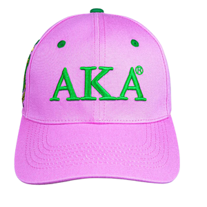 Gorra de Béisbol con Escudo Bordado en Rosa y Verde, Ajustable, de Sarga de Algodón, con Diseño de Letras Griegas, Gorra Deportiva Informal - Product Image 6