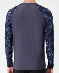 men women rashguard long sleeve <b>compression</b> <b>shirt</b> quick dry stretch gym training fitness sports top activewear wear style - Product Image 4