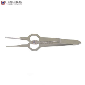 คีมจับม่านตา FOERSTER แบบ 1x2 ฟันตรง ขนาด 8.5 ซม. ผลิตจากเหล็กกล้าไร้สนิมสำหรับการผ่าตัด เครื่องมือแพทย์สำหรับจักษุวิทยา คีมจับม่านตา FOERSTER - Product Image 5