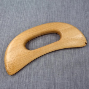 Eco-Friendly Rustic Wooden Gua Sha <b>Face</b> Massager with Solid Acacia Wood Crafts for Muscle Relaxation-New Year Gift - Product Image 2