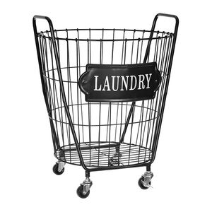 Panier à linge en fer pour usage domestique et commercial, en métal haute résistance et offrant une longue durée de vie - Product Image 1