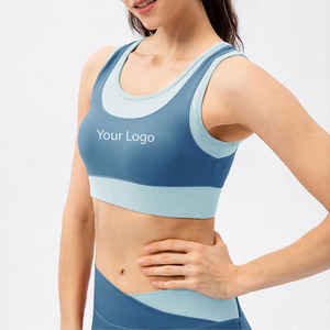 Nuevo Conjunto de Yoga para Mujer de 2 Piezas, Transpirable, de Spandex/Nylon de Alta Calidad, Ropa Deportiva con Cintura Elástica y Diseño Frontal para Fitness - Product Image 5