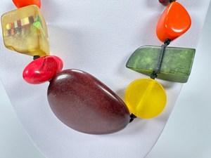 Handmade Christian <b>Epoxy</b> <b>Resin</b> Casting Necklace Freshwater Pearl Dried Flowers Crystal <b>Clear</b> Pendant Women's Mughal Crafts - Product Image 1
