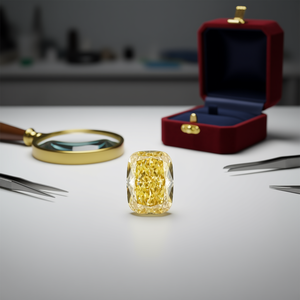 Diamant de laboratoire certifié IGI 10,04 carats taille coussin VS1, diamant de haute qualité polyvalent pour la fabrication de bijoux - Product Image 3