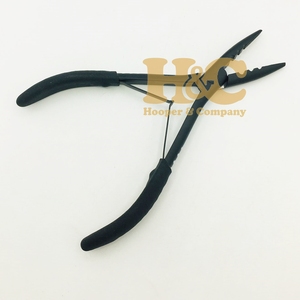 Alicates para Extensiones de Cabello de 3 Orificios, Herramienta Profesional de Acero Inoxidable de Grado Quirúrgico, Alicates para Aplicación de Cinta Adhesiva de Larga Duración - Product Image 3