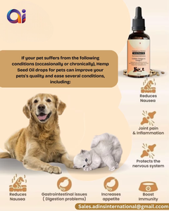 Aceite de Cáñamo Orgánico Premium de Marca Privada Multivitamínico para Mascotas, Alivio de la Ansiedad, el Dolor y el Estrés, Soporte para Cadera y Articulaciones para Perros y Gatos - Product Image 6