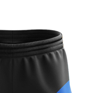 Men's Black Blue Striped Sporty Sweatpants Elastic Waist Quick Dry Lightweight Knitted Spandex Polyester Pants Summer Wear - Product Image 5