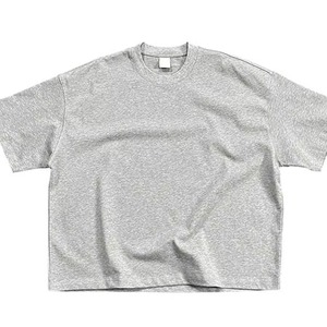 Camiseta Oversize de Algodón Orgánico 100% de 180g para Hombre, Cuello Redondo, Estampado Personalizado, Tejido Liso - Product Image 5