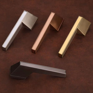 Modern Design Style Solid Metal Furniture Knobs Versatile Utility <b>Pulls</b> for Interior Exterior Entry Hall Staircase Basement - Product Image 1