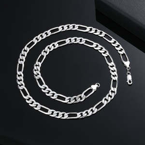 Chaînes et Colliers en Argent Sterling de Qualité Supérieure pour Hommes, Style Hip-Hop, Vente en Gros Direct Usine - Product Image 2