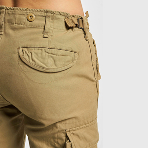Pantalon cargo multi-poches personnalisé pour femme, été, premium, 100% coton, respirant, pantalon de jogging pour femme, pantalon cargo de sport - Product Image 6