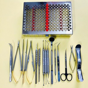 Kit de Cirugía Oral Periodontal Microquirúrgica de Primera Calidad con Certificación CE Clase I, Instrumentos Quirúrgicos Dentales, Juego de Bisturís Hu-Friedy DENTRIC - Product Image 3