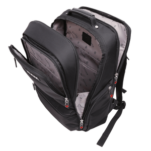Custom Logo USB Shockproof Laptop Compartment Shopping Bags SAKOS Eco-Friendly Non-Woven Handled School <b>Backpack</b> Zipper Closure - Product Image 3