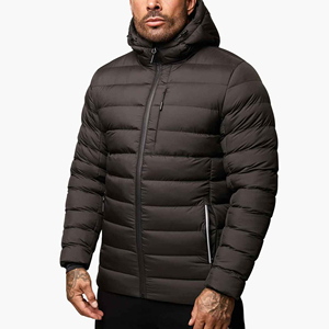 Casual <b>Long</b> Fashion thick outdoor <b>Men</b> Puffer <b>Jacket</b> - Product Image 1