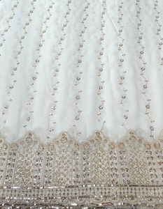 Tissu en viscose georgette de créateur très demandé pour la mode ethnique féminine, disponible au prix d'usine - Product Image 6