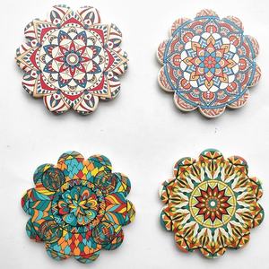 Juego de Posavasos de Bambú Ecológicos, Diseño Moderno y Minimalista, Duraderos y Absorbentes, Disponibles a un Precio Competitivo - Product Image 2