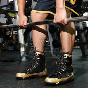 Zapatos de Boxeo con Logotipo Personalizado en Oferta, Cómodos, Hechos en Pakistán, Ligeros, Precio al por Mayor - Product Image 5