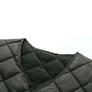Gilet matelassé respirant décontracté pour homme, veste sans manches d'hiver, chaud et rembourré, 100% polyester, pour les sports de plein air et les voyages - Product Image 3