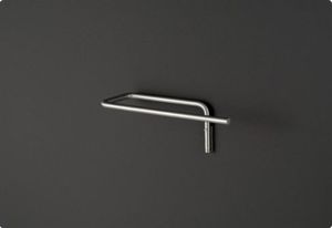 Porte-serviettes en laiton finition brossée, modèle premium, accessoires de salle de bain de luxe, barre porte-serviettes en laiton, porte-serviettes de salle de bain - Product Image 4