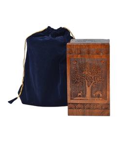 Rosewood Urn <b>for</b> Human <b>Ashes</b> Tree of Life Wooden <b>Box</b> Personalized Cremation <b>for</b> <b>Ashes</b> Handcrafted Large Wooden Urn <b>Box</b> - Product Image 1
