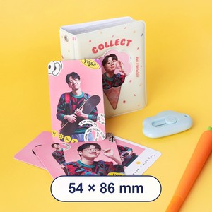 Impresión de Photocards K-Pop Personalizadas de 54x86mm, Tamaño Tarjeta de Crédito, Doble Cara, Esquinas Redondeadas, Foto de Ídolo, Empaquetadas Individualmente, Corea - Product Image 1