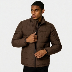 Factory Direct Custom Men's Quick Dry Cotton Filled High Street Style Puffer <b>Jacket</b> Premium Winter Clothing Ready Ship - Product Image 5