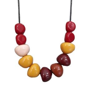 Yellow Modern Style <b>Resin</b> <b>Stone</b> Handmade for Making Necklace Jewelry Necklace Fashion Jewelry Accessories Women - Product Image 2