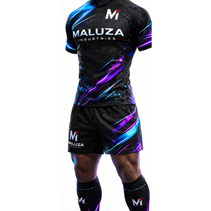 Meilleures ventes : Uniforme de rugby sublimé, impression intégrale, maillot de rugby personnalisé pour équipe, respirant, anti-UV, kit de rugby en gros - Product Image 5