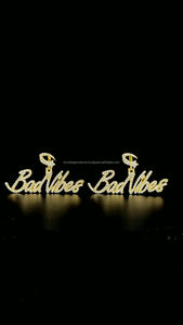 สร้อยคอประดับจี้ชื่อตัวอักษรส่วนบุคคลประดับเพชร VVS D สร้อยคอ925ชุบทอง18K สำหรับผู้หญิง - Product Image 3