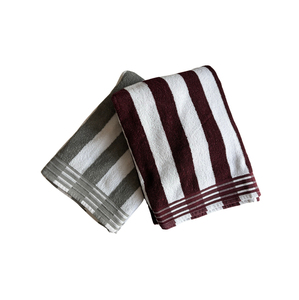 Gran Oferta en Toallas Clásicas Tipo Cabana Tejidas y Teñidas con Hilo 100% Polialgodón para Hoteles, Playa y Viajes, para Compradores Mayoristas - Product Image 1