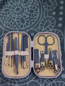 Multi-Functional Professional Luxurious <b>Manicure</b> <b>Kit</b> Nail Clippers Cuticle Tools Premium Stainless Steel Customizable Gift Box - Product Image 6