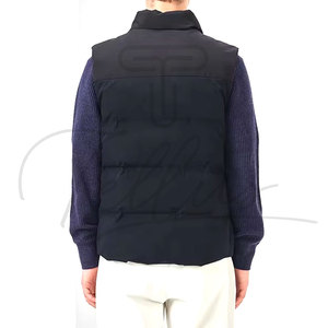 2026 Top Trending Men Sleeveless Puffer <b>Jackets</b> Custom Design <b>Light</b> <b>Weight</b> <b>Plus</b> <b>Size</b> High Street Style Custom Logo - Product Image 3