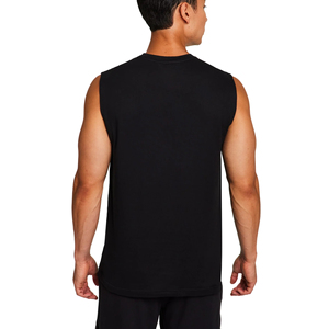 Fabrication en gros de débardeurs personnalisés pour hommes, respirants, à séchage rapide, effet délavé, surdimensionnés, pour la musculation et la gym. - Product Image 5