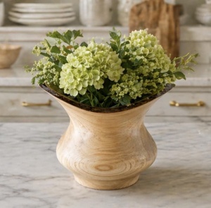 Maceta de Madera de Alta Calidad con Acabado Rústico Hecha a Mano para Plantas de Interior, Jardín, Patio, Balcón, Decoración - Product Image 2