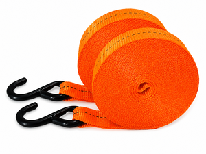 Durable 25mm Premium Polyester Tie Down Strap with S <b>Hooks</b> for Light Duty Cargo Securing and Equipment Transportation - Product Image 4