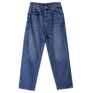 Jean Baggy Décontracté Taille Haute Léger Sur Mesure pour Homme, Design Unique, 100% Coton Écologique, Vente Chaude en Gros - Product Image 1