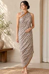Indian Cotton Malmal Sarong Hand Drawn Printed Scarf <b>Shawl</b> for <b>Women</b> Boho Style Bath Cover Custom - Product Image 3