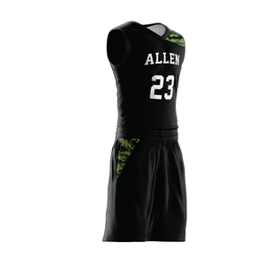 Tenues de sport à manches courtes sur mesure, de qualité supérieure, respirantes et tendance, uniformes de basket-ball à vendre, service OEM ODM - Product Image 6