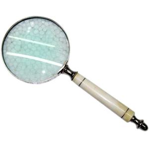 Metal Vintage indio artesanía lupa bronce Color venta al por mayor aspecto antiguo diseño buena calidad nuevo diseño 2025 ojo vidrio - Product Image 1