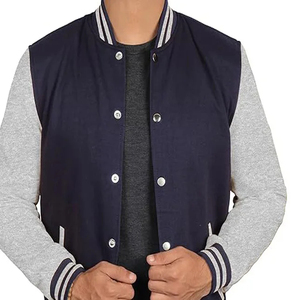 แจ็คเก็ต Letterman Varsity ขายส่งสำหรับผู้ชาย แจ็คเก็ต Varsity แบบกำหนดเอง คอลเลคชั่นแจ็คเก็ตขายดีสำหรับผู้ชาย ระบายอากาศได้ดี - Product Image 5