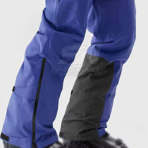 Pantalones de esquí de alto rendimiento con diseño transpirable para uso activo en invierno al aire libre. - Product Image 5