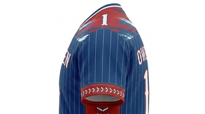 Dernier design personnalisé, maillot de football américain imprimé sublimé à manches courtes, respirant, à séchage rapide, taille adulte plus grande - Haute qualité - Product Image 4