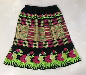 High-Waisted Women's Empire Waist Casual Beach Skirt Breathable Comfortable Custom Made Spandex/Polyester - Product Image 2