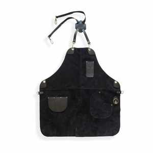 Delantal de Cuero Premium Personalizable, Impermeable y Elegante para Asar a la Parrilla, Barman, Carpintero, Chef - Regalo para Papá, Esposo - Product Image 4