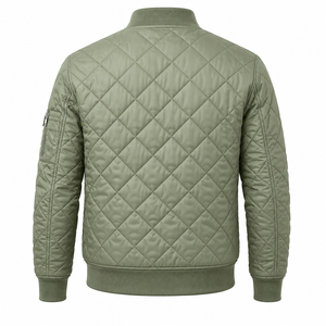Premium <b>Men's</b> Quilted Puffer <b>Jacket</b> <b>Lightweight</b> Thermal Insulated Winter Coat Water Resistant Casual Outdoor Sports <b>Jacket</b> OEM - Product Image 2