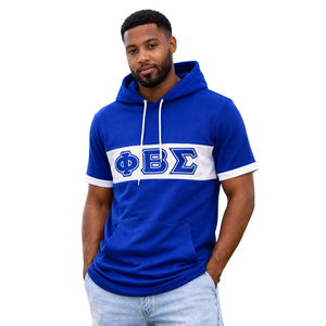 Sudadera con Capucha de Manga Corta Phi Beta Sigma, Ropa de Fraternidad Griega con Diseño Atlético, Comodidad Premium y Ajuste Elegante - Product Image 1